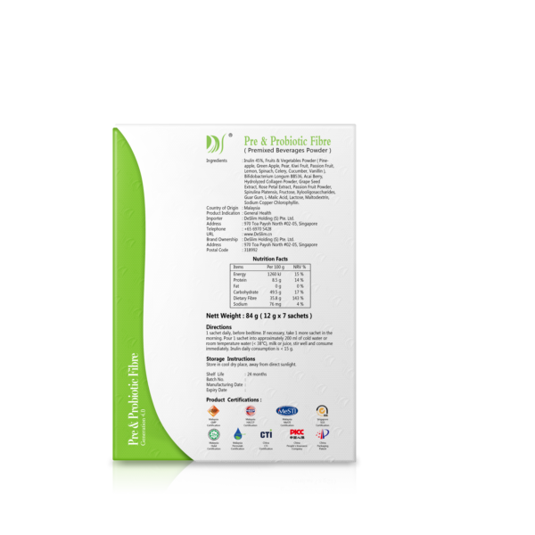 Probiotic Pre & Probiotic Fibre (Adult） - Image 10