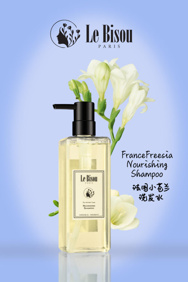 Le Bisou Freesia Fragrance Nourishing Shampoo (500ML) - Image 7