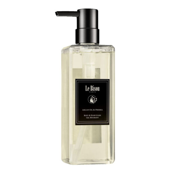 Le Bisou 아르간 오일 & 프리지아 바디 앤 핸드 워시 Moussant 2 in 1 (500ML)