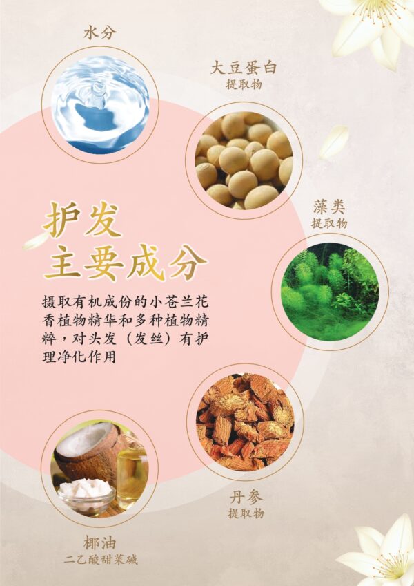 Le Bisou 小苍兰香氛洗发露 (500ML) - Image 5