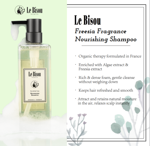 Le Bisou Syampu Berkhasiat Wangian Freesia (500ML) - Image 2