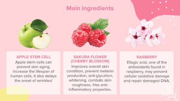 Year-End Beauty Deals - Le Bisou Botanical Beverage Raspberry, Sakura Flower And Collagen【Buy 2 Free 1 Mini Premium Pack】 - Image 4