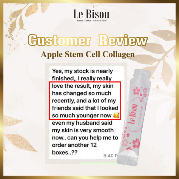 Year-End Beauty Deals - Le Bisou Botanical Beverage Raspberry, Sakura Flower And Collagen【Buy 2 Free 1 Mini Premium Pack】 - Image 10